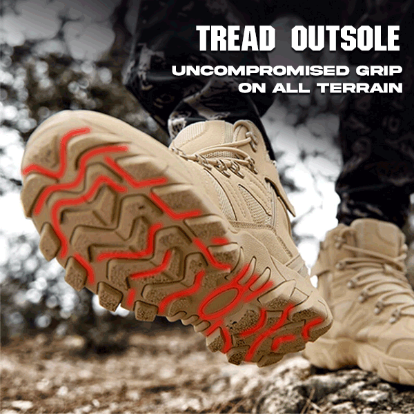 Flash sale 50% 🏆 Best-Selling Men’s Shoes - Men's Tactical Mid Top Hiking Boots